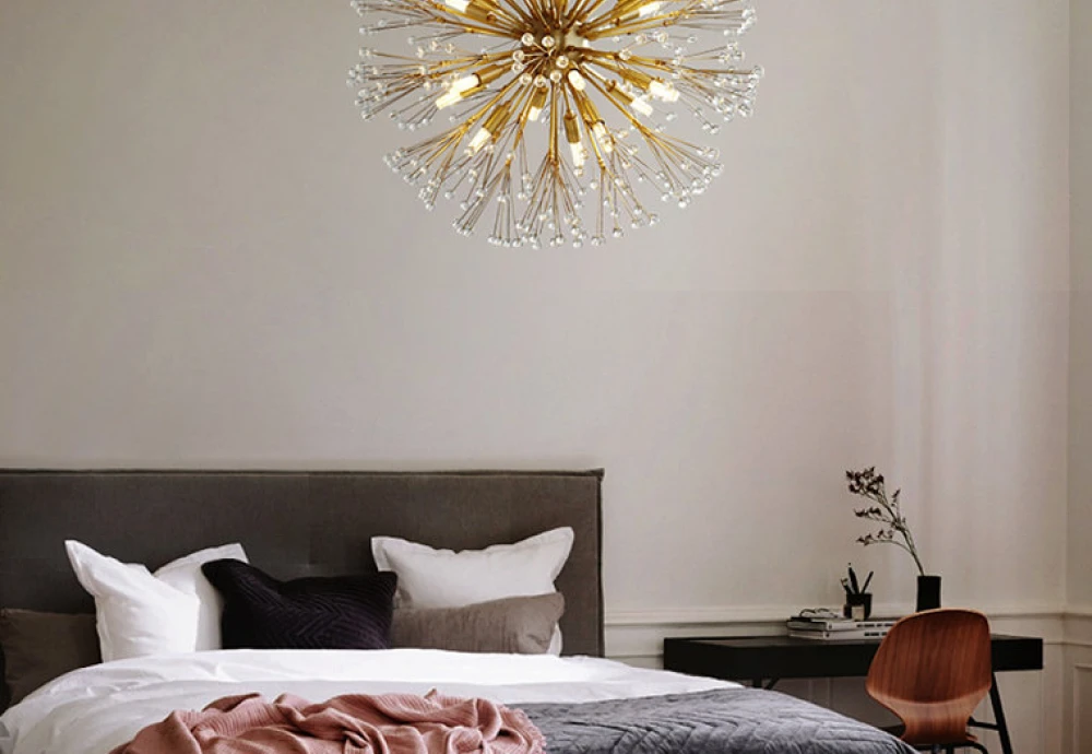 crystal beaded chandelier